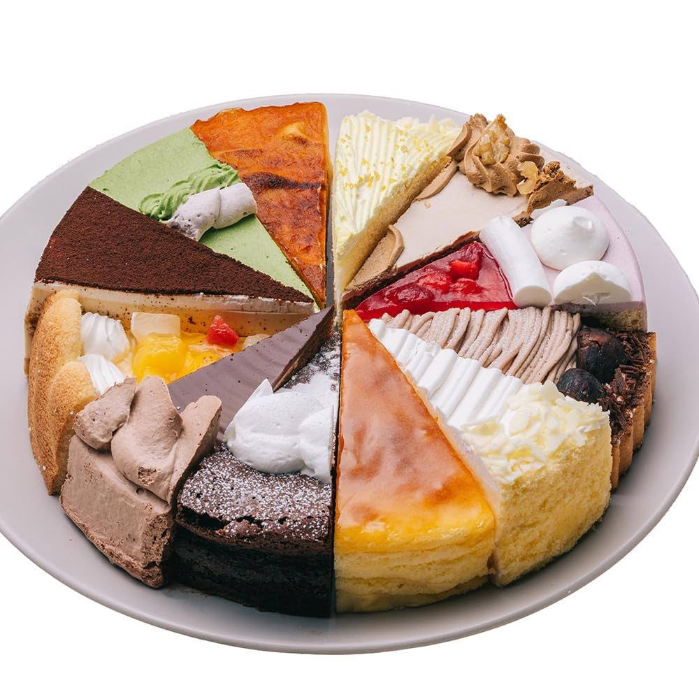 Amazon.co.jp: 12種類の味が楽しめる 12種のケーキセット 7号